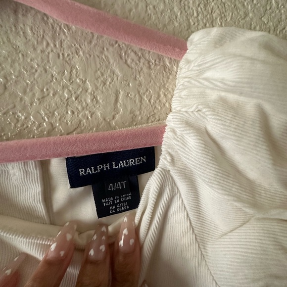 VINTAGE RALPH LAUREN BLACK LABEL, 3T, Cap Sleeve, Fine Pinwhale Corduroy - Picture 6 of 6